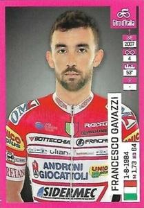 2019 Panini Giro d'Italia #75 Francesco Gavazzi Front